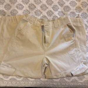 Old Navy Khaki Cargo Joggers Size 12